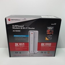 ARRIS Motorola SBG6782‑AC DOCSIS 3.0 Modem Wi‑Fi Router – Tested – Very Good picture
