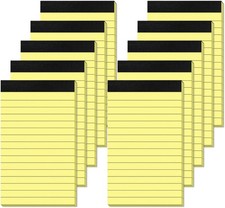 Yellow Note Pads 3x5 Small Notepads Memo 3 x 5 Inch,  picture