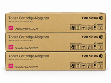 3x Genuine Fuji Xerox CT203030 Magenta Toner DocuCentre SC2022 MPS - Brand New picture