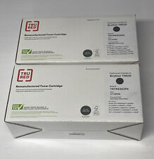 TRU RED Remanufactured Toner Cartridge For Brother TN630 Black 2-Packs New picture
