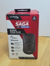 New HyperX Pulsefire Saga Pro HXMS241 Wireless Mouse Black #TI4 picture