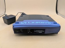 Linksys EtherFast Cable/DSL Router BEFSR41 Wired 4-Port w/ Power Adapter picture