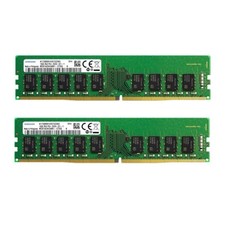 Samsung 32GB (2X16GB) DDR4 2666MHz PC4-21300 ECC UDIMM Memory M391A2K43BB1-CTD picture