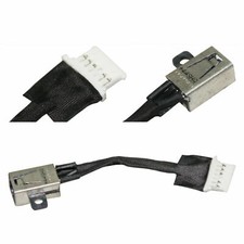 US NEW DC POWER JACK CABLE For HP Stream L43727-F27 L43727-S27 L44451-001 TSA picture