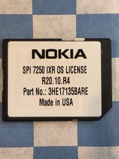 NOKIA SPI 7250 IXR OS License - R20.10.R4 PN: 3HE17135BARE - New OUT OF BOX picture