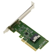 PCIe 4.0 Controller Card Adapter To Slim SAS SFF-8654 8i For NVMe M2 SSD picture
