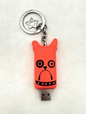 Marc by Marc Jacobs Orange Dog USB Stick Flash Drive Keychain 2GB New picture