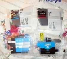 4 Pk LC401XL LC401 MFC Ink Cartridges Brother Printer LC 401 401XL picture