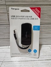 Targus USB 2.0 4-Port USB Hub Compatible with Windows Mac Chromebook picture