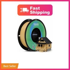 YOUSU Matte PLA 1.75mm 3D Printer Filament, Light Brown 1kg (2.2lbs) | Low Wa... picture