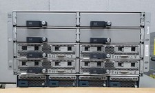 Cisco UCS 5108 Blade Enclosure 4x UCSB-B200-M5 2x 20C Gold 6148 2.4GHz 512GB RAM picture