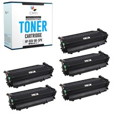 CMYi 5PK Replacement 80X Toner Cartridges for HP LaserJet Pro 400-M401n M425dn picture