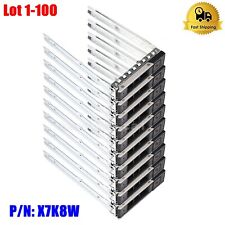 Lot 3.5 Hard Drive HDD CADDY TRAY for Dell Gen 14 X7K8W R240 R340 R440 R540 R640 picture