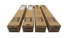 Lot of 4 Sharp Katun Performance Toner Cartridge C/Y/M/B -  picture