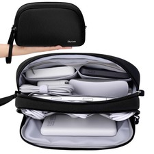 Skycase Travel Cable Organizer - Lightweight Water Resistant S, Black picture