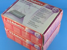 NEW US Robotics Mod 5630B 56K Faxmodem V.92, Non US Plug, Lot of 2 picture