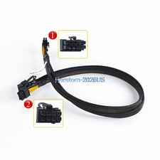 10pin to 8+8pin PCIE Video card GPU Power Adapter Cable for HP ML350 G8 Gen8 USA picture