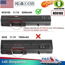 ✅Battery for HP Compaq Business Notebook 6510b 6515b 6710b NC6120 NC6105 NC6100 picture