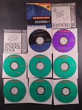 Lot 8- Princeton Review - PC CD - Homeschool, Algebra Spanish French Typing Art picture