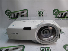 Epson PowerLite 410W Short Throw Projector WXGA 2000 Lumens Used Fair Condition picture