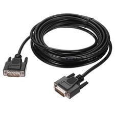 DB15 Serial Cable, 28AWG Aluminium Foil Shielded DB15 Male to Male, 16.4 ft picture