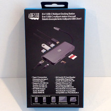 Adesso 8-in-1 USB-C Multi-Port Docking Station AUH4030 NEW picture