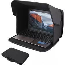 Portable Laptop Sun Shade - Protects 16'' Laptops from Glare and Privacy Viewing picture