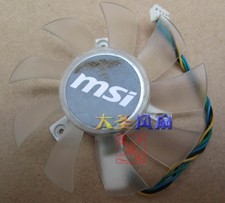 For MSI N9800GT Blizzard Graphics Card Fan Diameter 7.5cm Hole Spacing 4.0cm picture