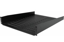 StarTech 2U CABSHELF22V 22in Vented Fixed Server Rack Cabinet Shelf - 50lbs picture
