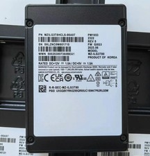 SAMSUNG 3.84TB PM1653 SSD MZ-1LG3T80 Solid State Drive SAS MZ1LG3T8HCLS-00A07 picture