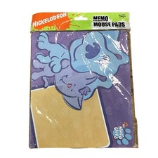 Blues Clues Memo Mouse Pad 2004 Nickelodeon NEW Sheet Note Pad Vintage Nick Jr picture