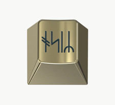 GMK NORSE X RAMA Brass & Alum- Custom Artisan Keycap for Mechanical Keyboards picture