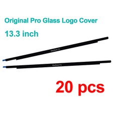 20PCS New LCD Front Glass Bezel Logo Cover for MacBook Pro 13