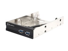 Silverstone 2 x 2.5in HDD Mount w/ 2 USB3.0 Ports,FP36B picture