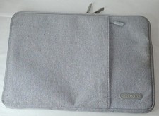 MOSISO Laptop Case 13.3 inch, Vertical Laptop Sleeve Bag with Side Pocket Gray  picture