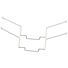 4PC CPU Heatsink Fan Buckle PC Mainboard CPU Radiator Fan 12CM Wire Buckle Upper picture