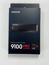 New SAMSUNG 9100 PRO 4TB M.2 2280 PCIe 5.0x4 NVMe SSD w/Heatsink MZ-VAP4T0CW picture