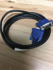 6' FT FEET 6FT SVGA VGA M/M LCD LED Monitor BLACK/ BLUE VGA Cable Male to Male picture