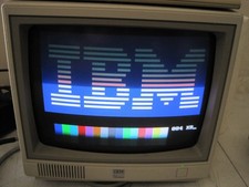 IBM PCjr Color Display 4863 TESTED WORKING picture