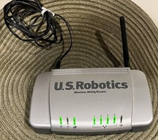Prowled in Fantastic condition U.S. Robotics Model USR5461 Wireless MAXg Router picture