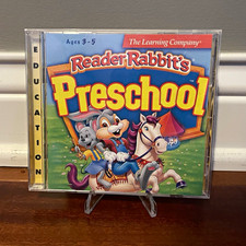 Reader Rabbit's Preschool Ages 3-5 PC/Mac CD-ROM 1997 The Learning Company V1.03 picture
