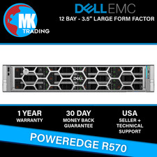 Dell PowerEdge R570 12-Bay LFF 2U 24-Core 128GB DDR5 H965i 2x960GB NVMe CTO picture