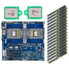 Gigabyte MZ72-HB0 Motherbaord + 2x AMD EPYC  7H12 CPU + 128GB~512GB 3200MHz RAM picture