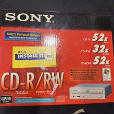 Sony CD-R/RW internal CD Recorder Writer Drive 52x 24x 52x  CRX220A1  picture