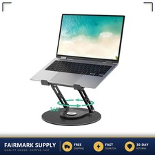 Laptop Stand for Desk Adjustable 10-16 Inch with 360° Rotatable Base picture