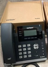 Yealink SIP-T41S POE IP Phones- W/ Stand Handset Cord No AC Adapter Verizon picture