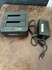 STARTECH.COM SDOCK2U313R DUAL-BAY HARD DRIVE DUPLICATOR DOCKING STATION picture