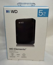 [NEW & SEALED] Western Digital | WD Elements 5TB External HDD (Portable) picture