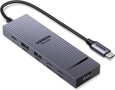 🔥 UGREEN Revodok Pro 6 in 1 USB C Hub 10Gbps 4K 60Hz HDMI 100W PD MacBook iPad picture