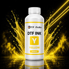 DTF Ink Black 34oz (1000ml) Premium Textile Pigment Ink Epson i3200 XP600 L1800 picture